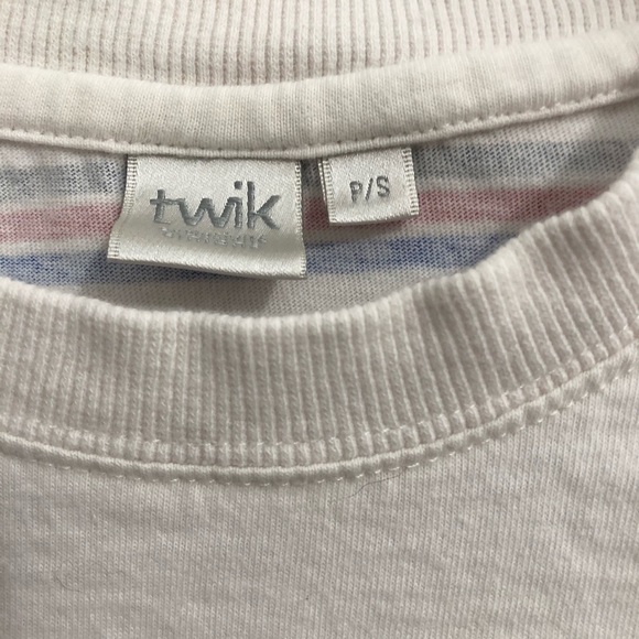 Twik cropped striped long sleeve. - Picture 3 of 3